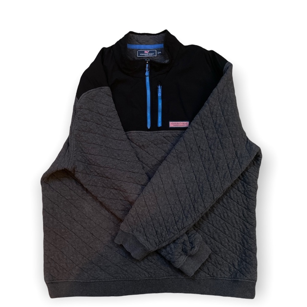 Grey Vineyard Vines Fleece (XXL)